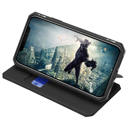 For iPhone 12 Pro Max DUX DUCIS Skin X Series PU + TPU Horizontal Flip Leather Case with Holder & Card Slots(Black) by DUX DUCIS