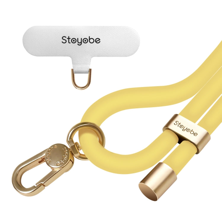 DUX DUCIS PL-ONE Universal Silicone Phone Lanyard(Yellow) by DUX DUCIS