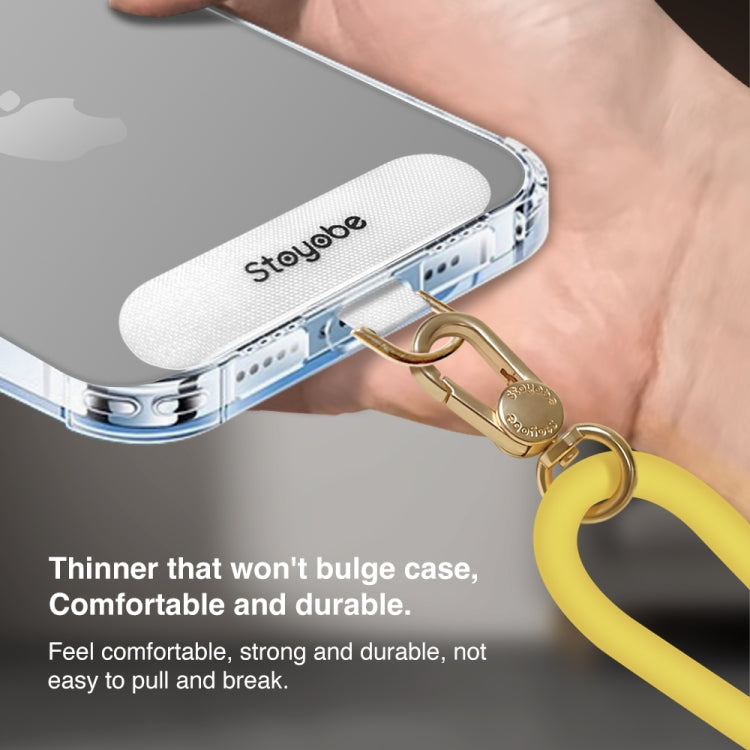 DUX DUCIS PL-ONE Universal Silicone Phone Lanyard(Yellow) by DUX DUCIS