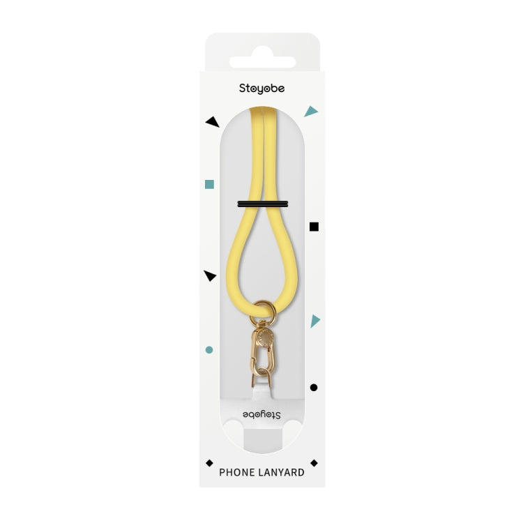 DUX DUCIS PL-ONE Universal Silicone Phone Lanyard(Yellow) by DUX DUCIS