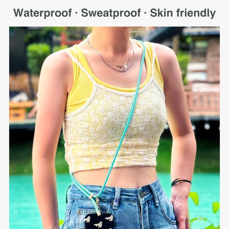 DUX DUCIS PL-ONE Universal Silicone Phone Lanyard(Black) by DUX DUCIS