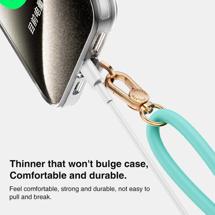 DUX DUCIS PL-ONE Universal Silicone Phone Lanyard(White) by DUX DUCIS