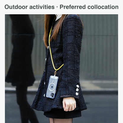 DUX DUCIS PL-ONE Universal Silicone Phone Lanyard(White) by DUX DUCIS