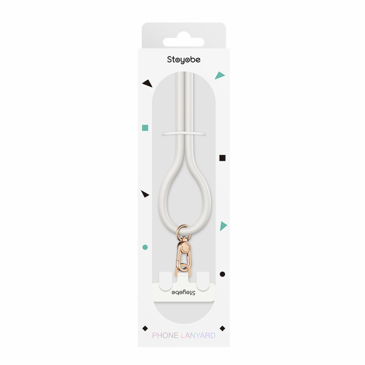 DUX DUCIS PL-ONE Universal Silicone Phone Lanyard(White) by DUX DUCIS