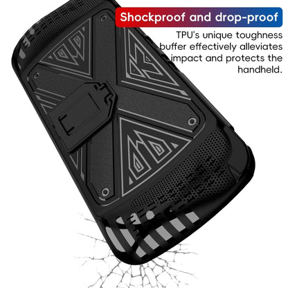 For SUBOR Q900 TPU Game Console Protective Case with Holder(Blue) by bashfashion