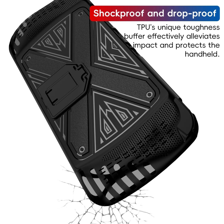 For SUBOR Q900 TPU Game Console Protective Case with Holder(Black) by bashfashion