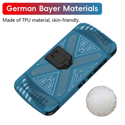 For SUBOR Q900 TPU Game Console Protective Case with Holder(Blue) by bashfashion