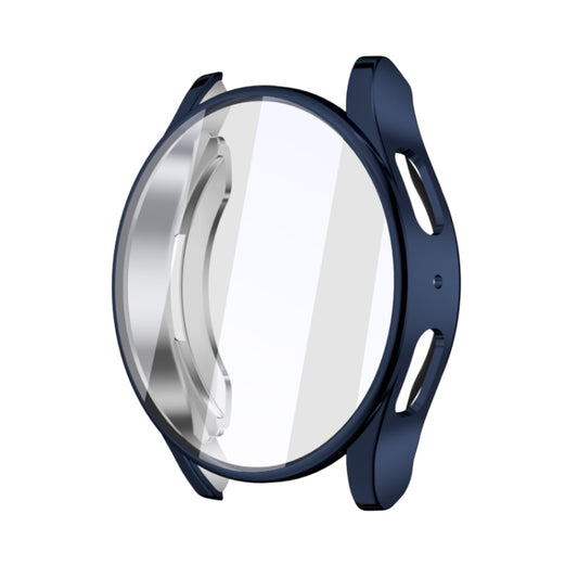 For Samsung Galaxy Watch FE 40mm Full Coverage Electroplated TPU Watch Protective Case(Midnight Blue) by bashfashion