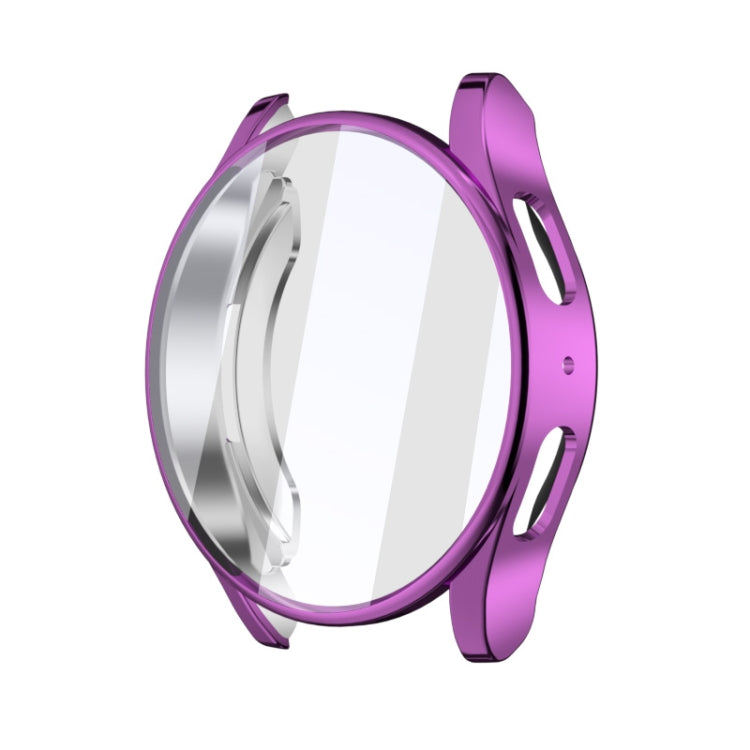 For Samsung Galaxy Watch FE 40mm Full Coverage Electroplated TPU Watch Protective Case(Purple) by bashfashion