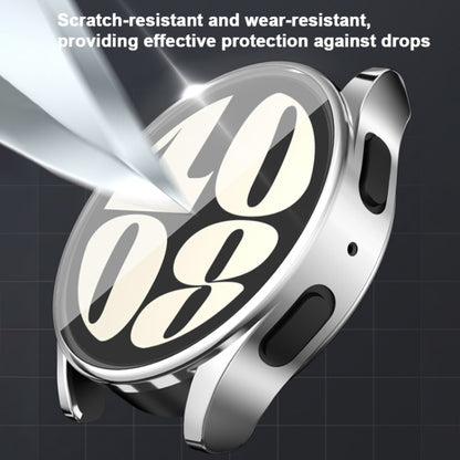 For Samsung Galaxy Watch FE 40mm Full Coverage Electroplated TPU Watch Protective Case(Grey) by bashfashion