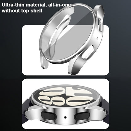 For Samsung Galaxy Watch FE 40mm Full Coverage Electroplated TPU Watch Protective Case(Purple) by bashfashion