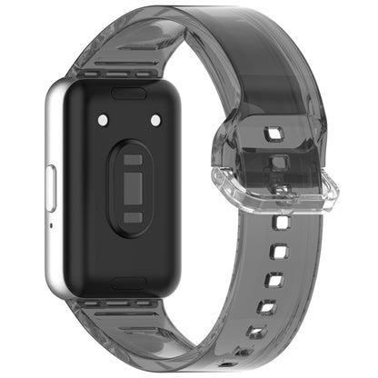 For Samsung Galaxy Fit3 Color Changing TPU Watch Band(Black) by bashfashion