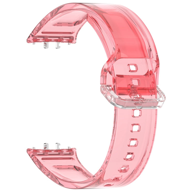 For Samsung Galaxy Fit3 Color Changing TPU Watch Band(Red) by bashfashion