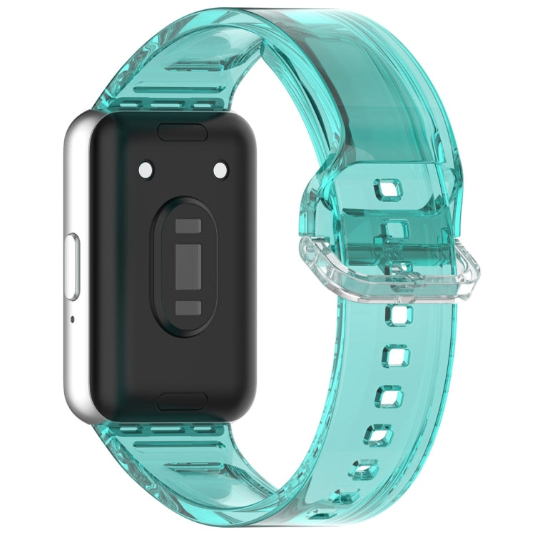 For Samsung Galaxy Fit3 Color Changing TPU Watch Band(Blue) by bashfashion