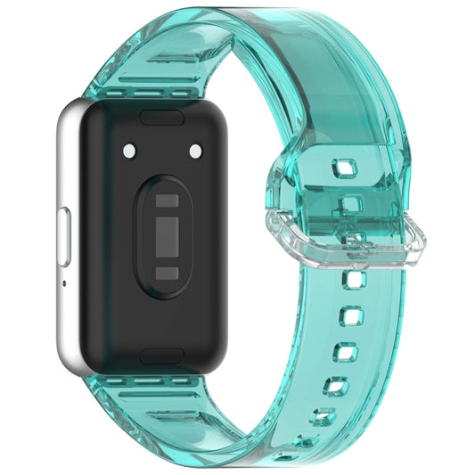 For Samsung Galaxy Fit3 Color Changing TPU Watch Band(Blue) by bashfashion