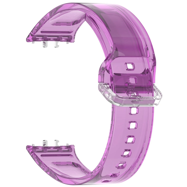For Samsung Galaxy Fit3 Color Changing TPU Watch Band(Purple) by bashfashion