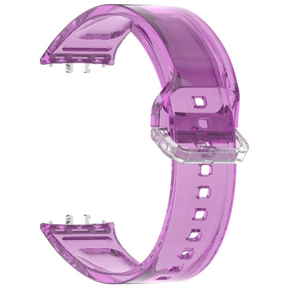 For Samsung Galaxy Fit3 Color Changing TPU Watch Band(Purple) by bashfashion