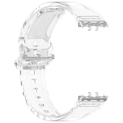 For Samsung Galaxy Fit3 Color Changing TPU Watch Band(Transparent) by bashfashion