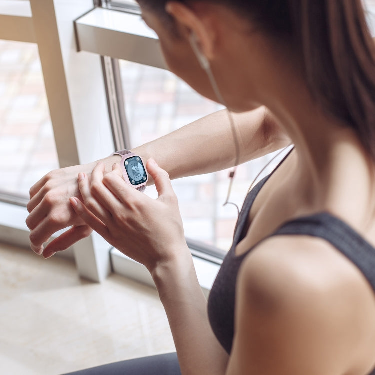 For Huawei Watch Fit3 Nylon Loop Integrated Watch Band(Indigo Blue) by bashfashion