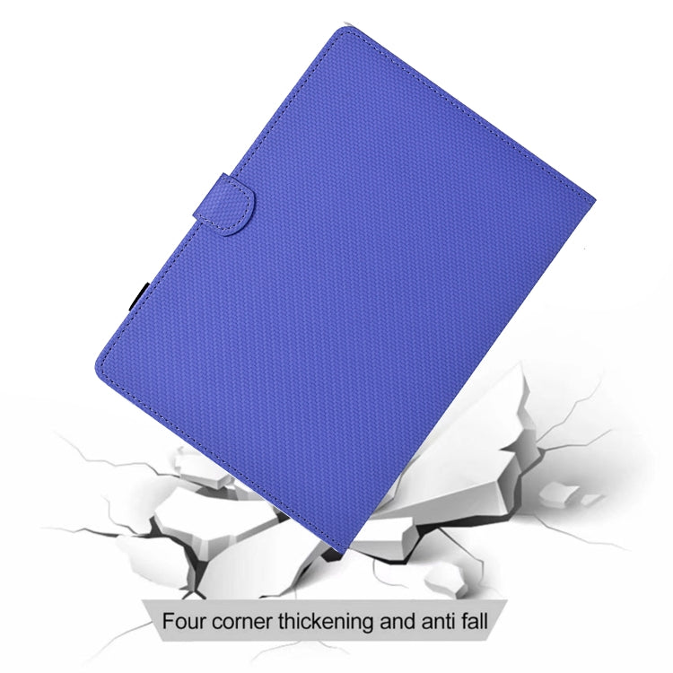 For Samsung Galaxy Tab A 10.5 Solid Color Fiber Texture Smart Tablet Leather Case(Purple) by bashfashion