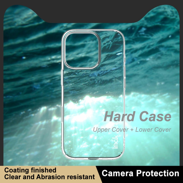 For iPhone 16 Pro Max IMAK Wing II Wear-resisting Crystal Phone Case by imak