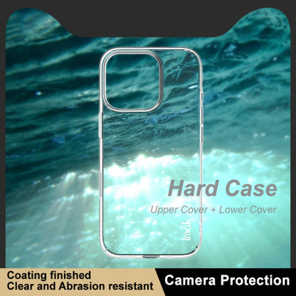 For iPhone 16 Pro Max IMAK Wing II Wear-resisting Crystal Phone Case by imak