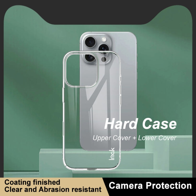 For iPhone 16 Pro IMAK Wing II Wear-resisting Crystal Phone Case by imak