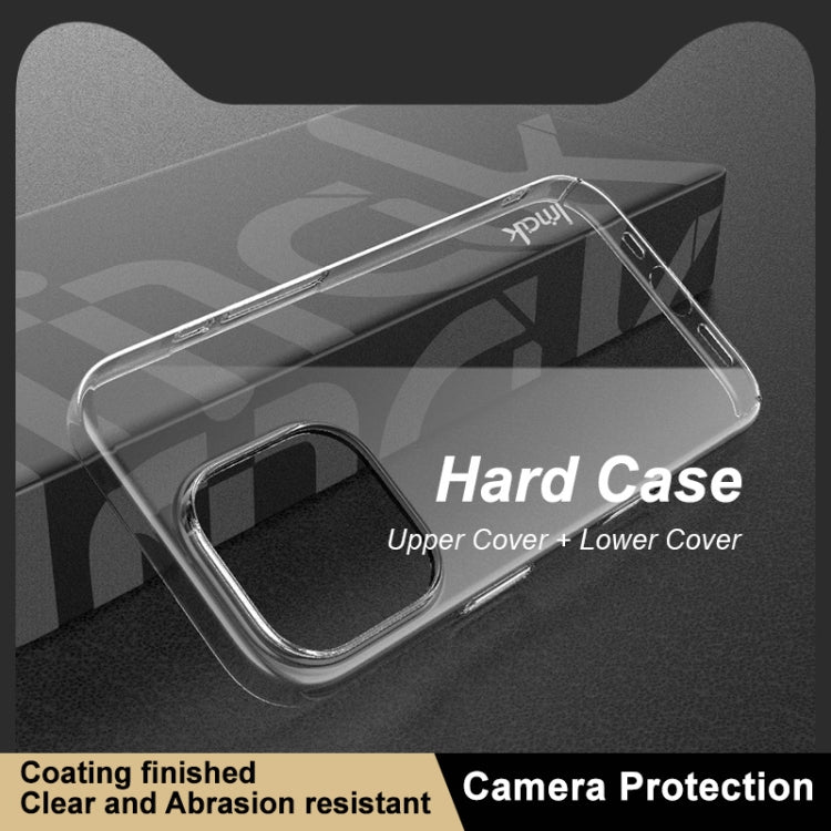 For iPhone 16 Pro IMAK Wing II Wear-resisting Crystal Phone Case by imak