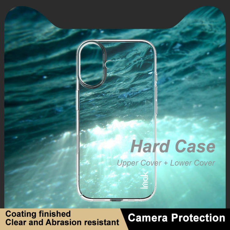 For iPhone 16 IMAK Wing II Wear-resisting Crystal Phone Case by imak