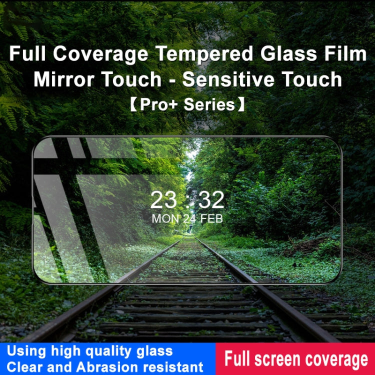 For iPhone 16 Pro imak 9H Surface Hardness Full Screen Tempered Glass Film Pro+ Series by imak