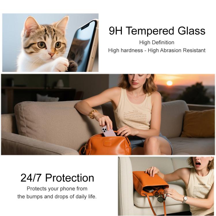 For iPhone 17 Pro Max imak 9H Surface Hardness Full Screen Tempered Glass Film Pro+ Series by imak