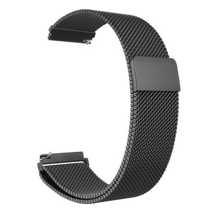 For Garmin Lily 2 14mm Milan Stainless Steel Watch Band(Black) by bashfashion