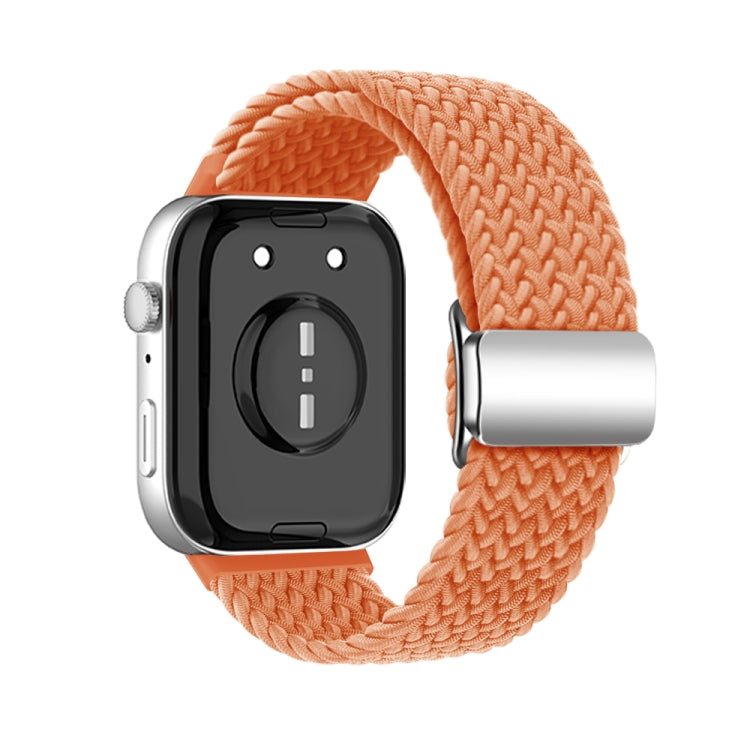 For Huawei Watch Fit3 Nylon Loop Magnetic Buckle Watch Band(Orange) by bashfashion