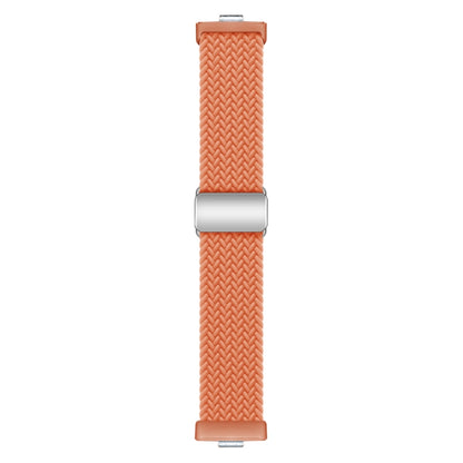 For Huawei Watch Fit3 Nylon Loop Magnetic Buckle Watch Band(Orange) by bashfashion