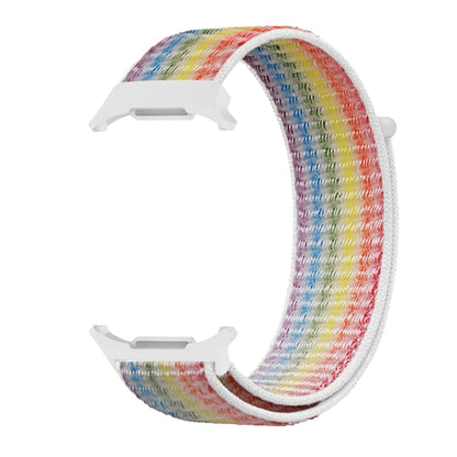 For Samsung Galaxy Watch Ultra 47mm / Ultra 2025 Plastic Connector Nylon Loop Watch Band(Colorful) by bashfashion