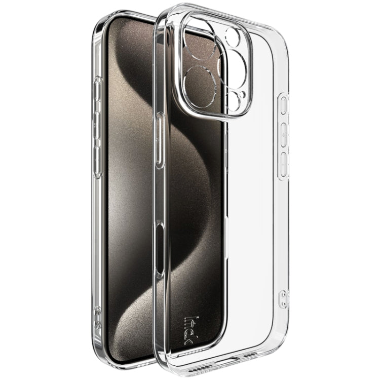 For iPhone 16 Pro IMAK UX-5 Series Transparent TPU Phone Case(Transparent) by imak