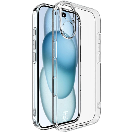 For iPhone 16 IMAK UX-5 Series Transparent TPU Phone Case(Transparent) by imak