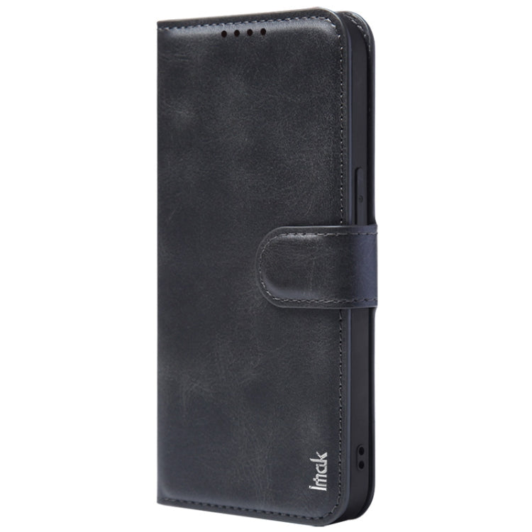 For iPhone 15 Pro IMAK Count Series Flip Leather Phone Case(Black) by imak