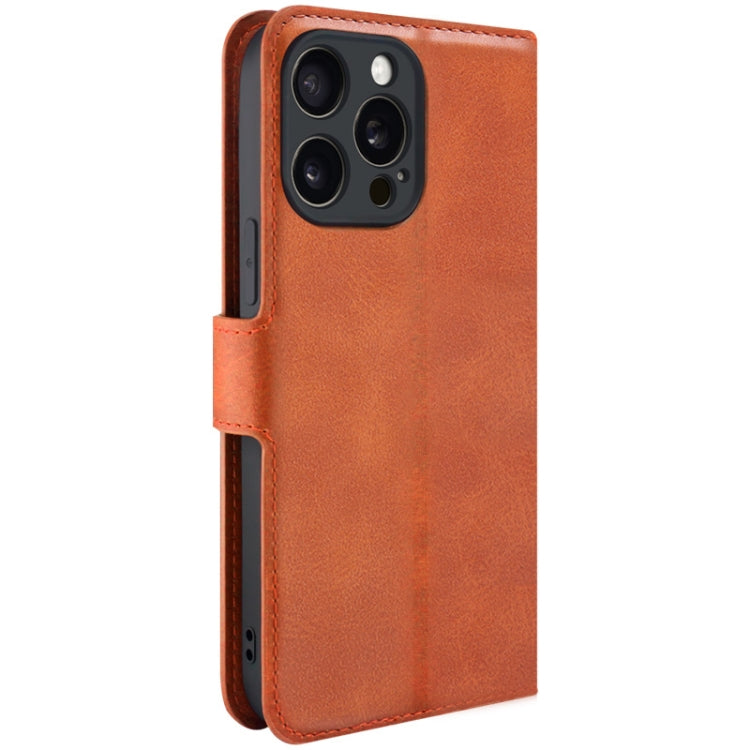 For iPhone 15 Pro Max IMAK Count Series Flip Leather Phone Case(Brown) by imak