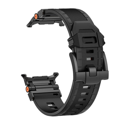 For Samsung Galaxy Watch UItra 47mm / Ultra 2025 Armor TPU Sports Watch Band(Black) by bashfashion