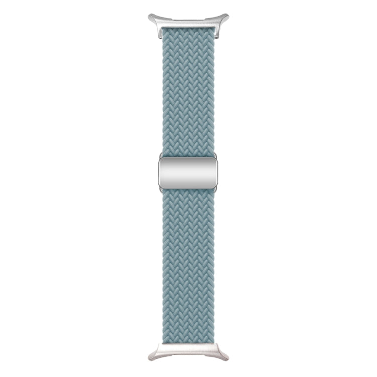 For Samsung Galaxy Watch Ultra 47mm / Ultra 2025 Nylon Loop Magnetic Buckle Watch Band(Rock Blue) by bashfashion