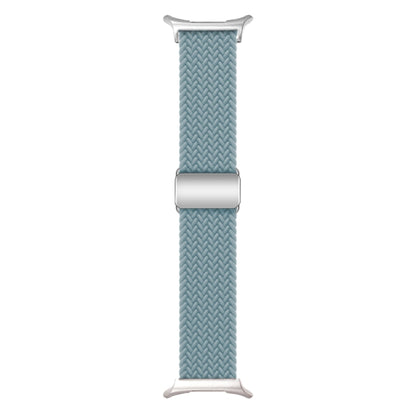 For Samsung Galaxy Watch Ultra 47mm / Ultra 2025 Nylon Loop Magnetic Buckle Watch Band(Rock Blue) by bashfashion
