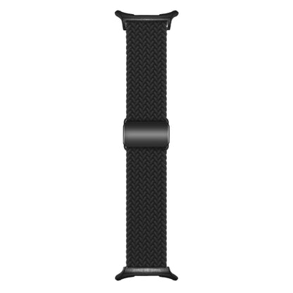 For Samsung Galaxy Watch Ultra 47mm / Ultra 2025 Nylon Loop Magnetic Buckle Watch Band(Black) by bashfashion