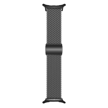 For Samsung Galaxy Watch Ultra 47mm / Ultra 2025 Nylon Loop Magnetic Buckle Watch Band(Space Grey) by bashfashion