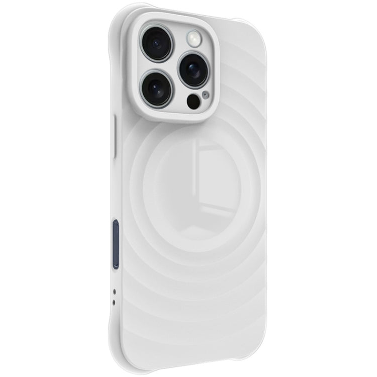 For iPhone 16 Pro Max IMAK UC-6 Series Manbo Frosting Soft Phone Case(White) by imak