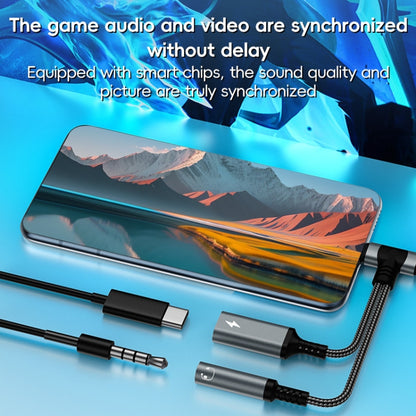 4 in 1 8 Pin / Type-C to Type-C, 3.5mm Audio Adapter Cable(Red) by bashfashion