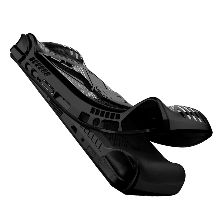 For ASUS ROG Ally X Game Console TPU Protective Case with Stand(Black) by bashfashion