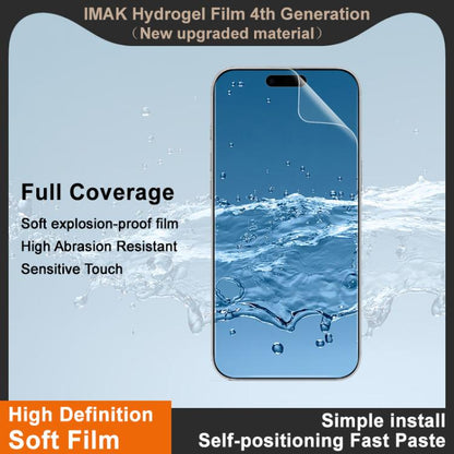 For iPhone Air imak 4th Generation Full Coverage Screen Hydrogel Film Protector by imak