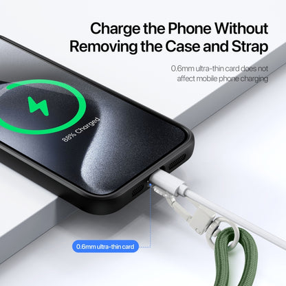 DUX DUCIS Plaz Crossbody Neck Strap Anti-lost Phone Lanyard(Army Green) by DUX DUCIS