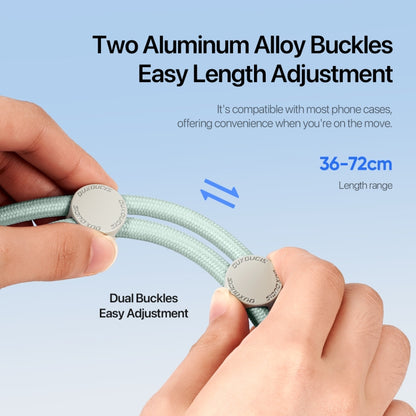 DUX DUCIS Plaz Crossbody Neck Strap Anti-lost Phone Lanyard(Light Green) by DUX DUCIS